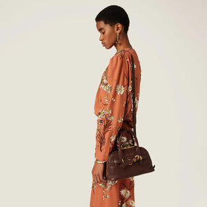 MiuMiu Small Aventure nappa Briarwood leather