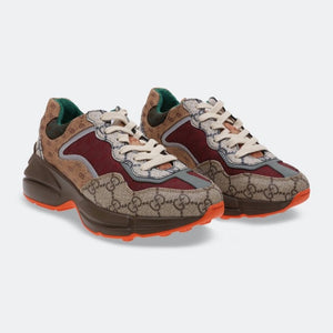 Rhyton Sneakers Brown and Orange
