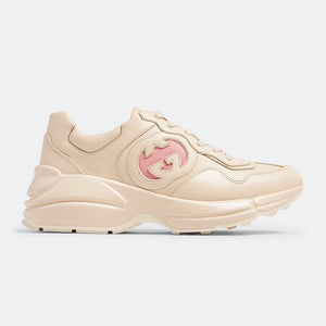 Rhyton Sneakers White and Pink