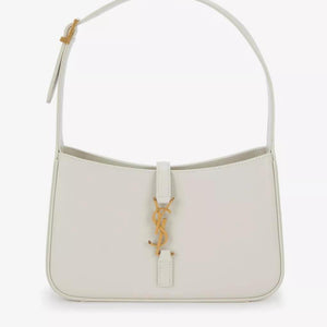 Saint Laurent Le 5 À 7 Hobo White