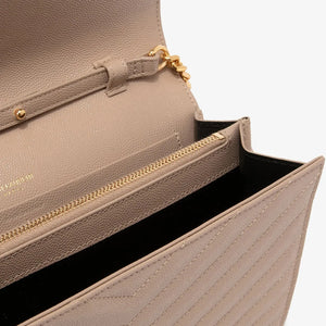 Saint Laurent Monogram Beige