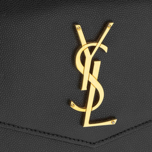 Saint Laurent Uptown black leather