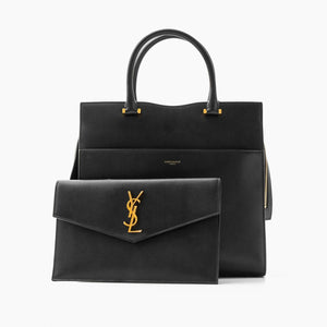 Saint Laurent Uptown black leather