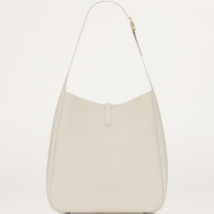 Saint Laurent White Leather