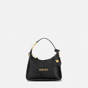 Versace Tag Hobo Black