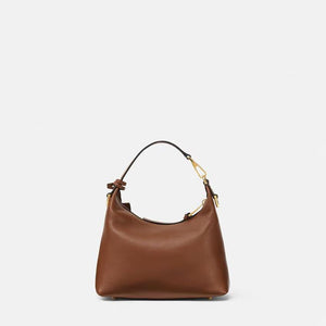 Versace Tag Hobo Brown