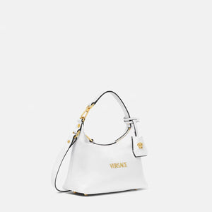 Versace Tag Hobo White