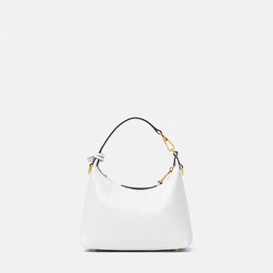 Versace Tag Hobo White