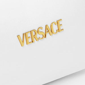 Versace Tag Hobo White