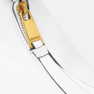 Versace Tag Hobo White