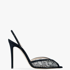 Women High Heels ANDREA WAZEN KATY SLING LACE 105