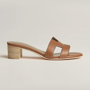 Women High heel sandal - Gold Oasis