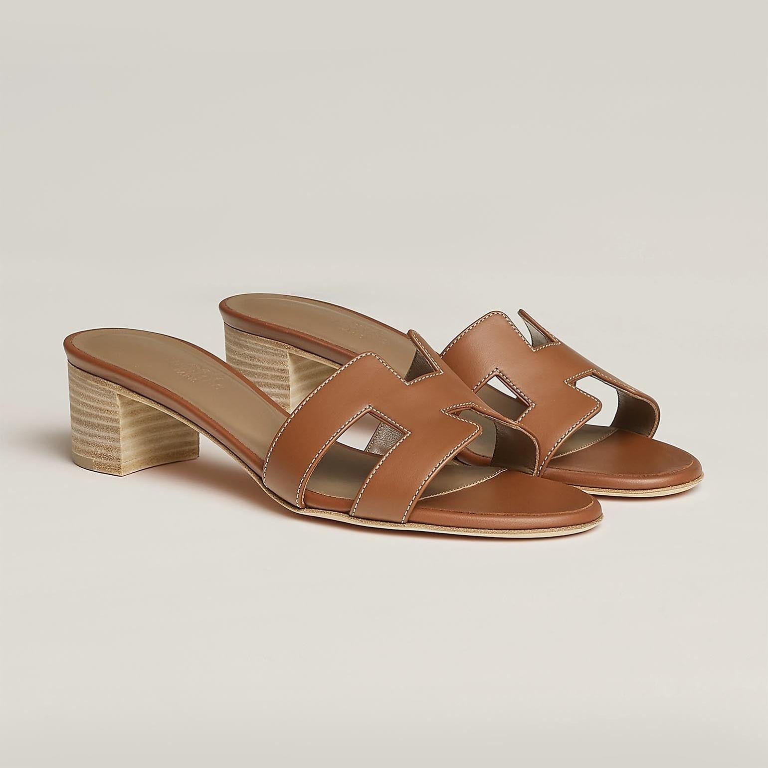Women High heel sandal - Gold Oasis