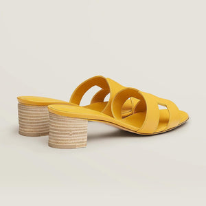 Women High heel sandal - Yellow