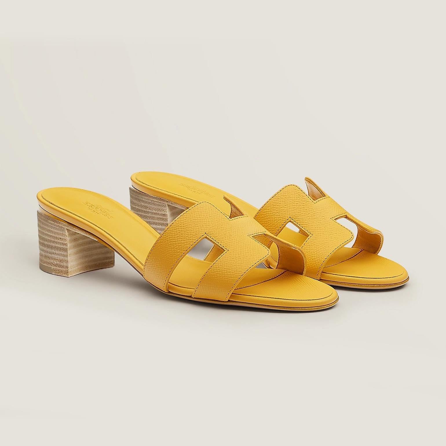 Women High heel sandal - Yellow