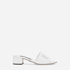 Women Sandal Dolce & Gabbana Calfskin mules White