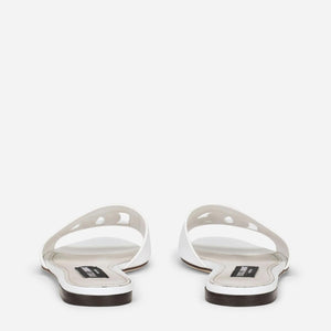 Women Sandal White Leather