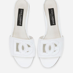 Women Sandal White Leather