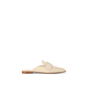 Women Sandal from LV Capri Open Back Loafer Creme