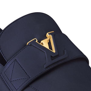 Women Sandal from LV Capri Open Back Loafer Navy