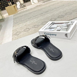 Women Slipper - LV LOCK IT Black