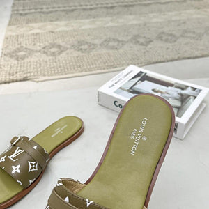 Women Slipper - LV LOCK IT Kaki