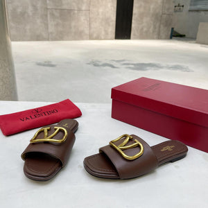 Women Slipper - Valentino Mocha