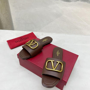 Women Slipper - Valentino Mocha