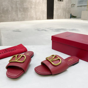 Women Slipper - Valentino Rouge Red