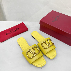 Women Slipper - Valentino Yellow