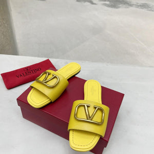 Women Slipper - Valentino Yellow