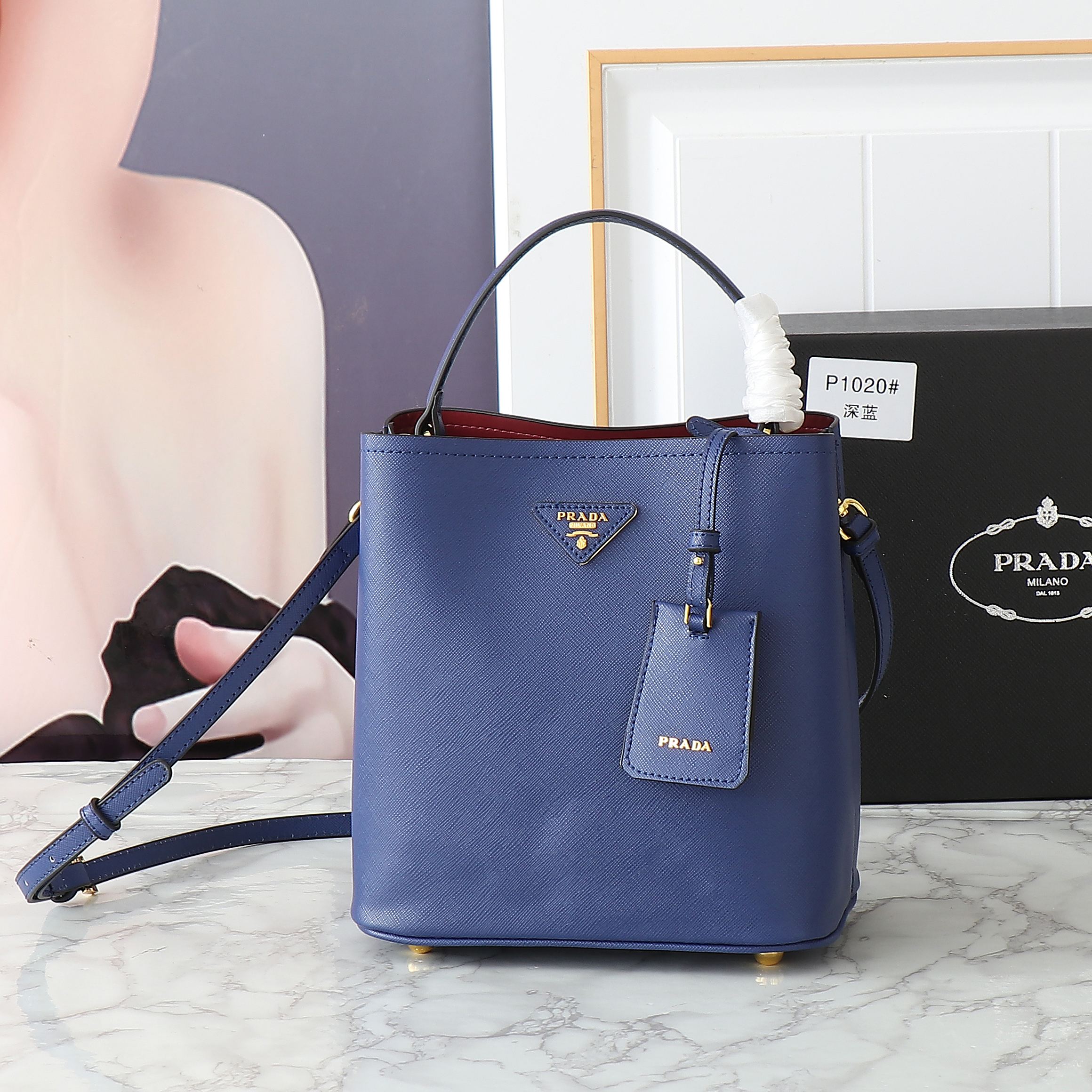Prada Blue Bag