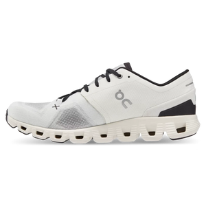 On Running - Cloud X 3 Ivory White and Black