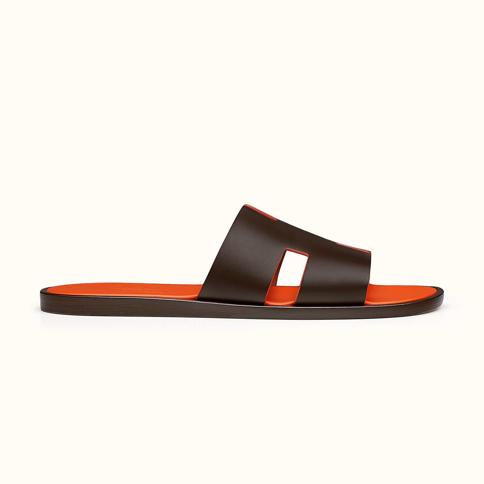 Men sandal - Brown Orange