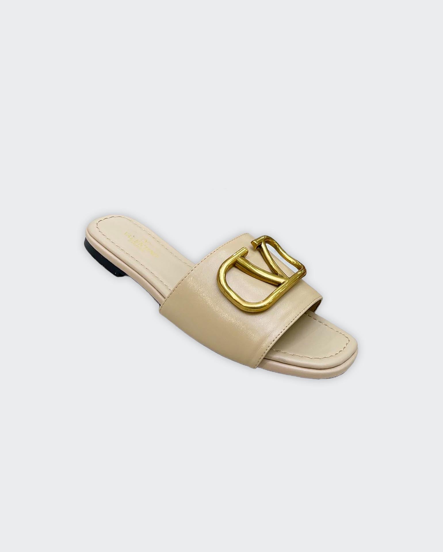 Women Slipper - Valentino Beige