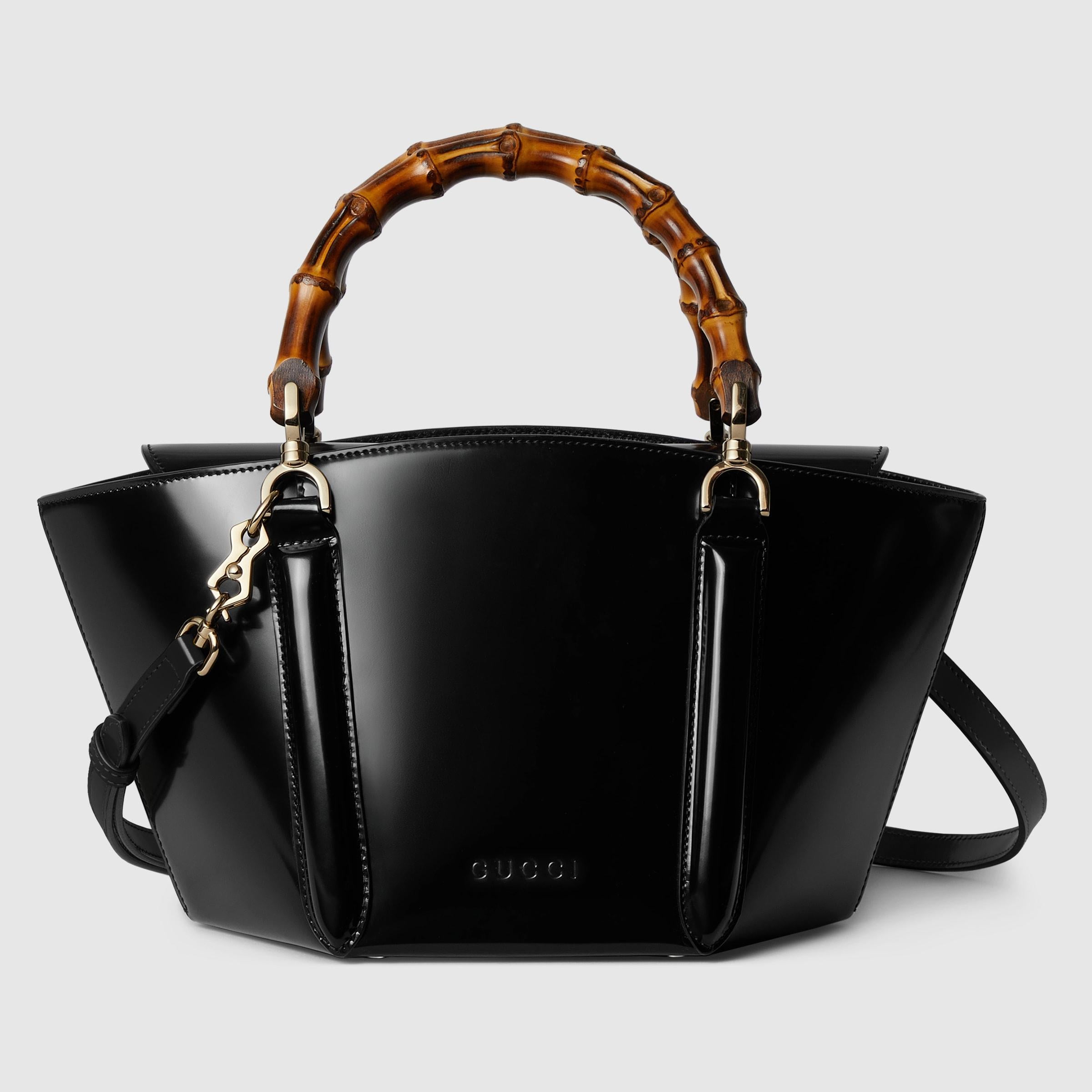 Gucci Small bamboo Black-SHOZLY