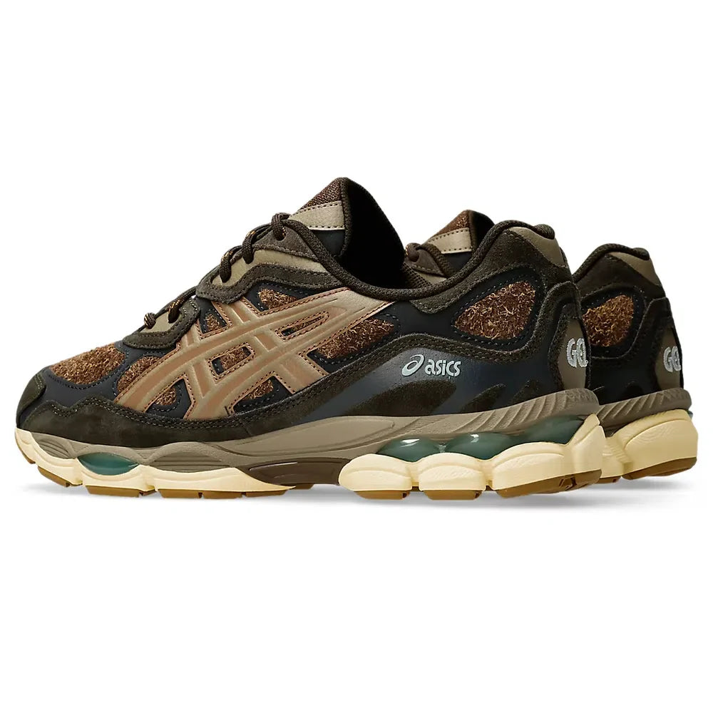 Asics GEL-NYC Brown Storm and Tan Presidio 1203A477-200-SHOZLY