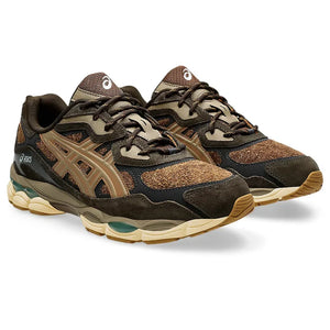 Asics GEL-NYC Brown Storm and Tan Presidio 1203A477-200-SHOZLY