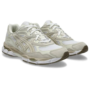 Asics GEL-NYC White and Feather Grey 1203A663-102-SHOZLY