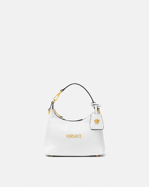 Versace Tag Hobo White-SHOZLY