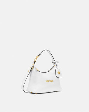 Versace Tag Hobo White-SHOZLY