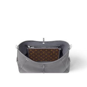 Louis Vuitton CarryAll Vibe MM Gray-SHOZLY