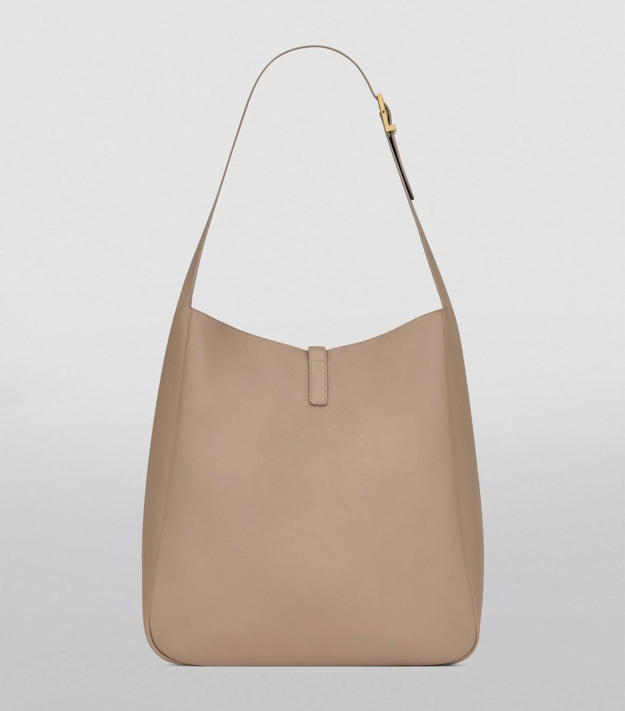 Saint Laurent Beige Leather-SHOZLY