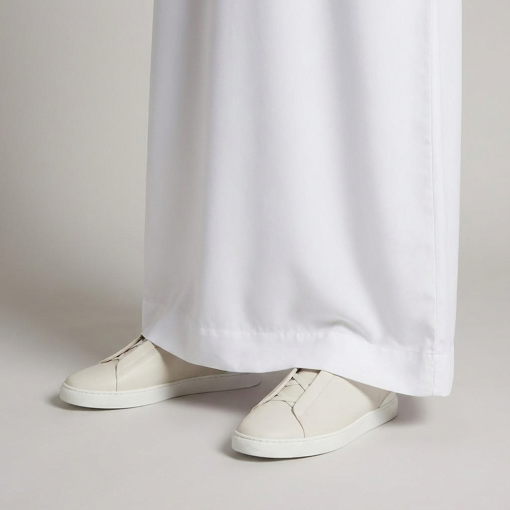 حذاء رسمي أبيض Secondskin Triple Stitch™