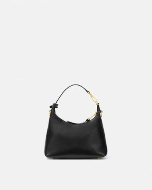 Versace Tag Hobo Black-SHOZLY