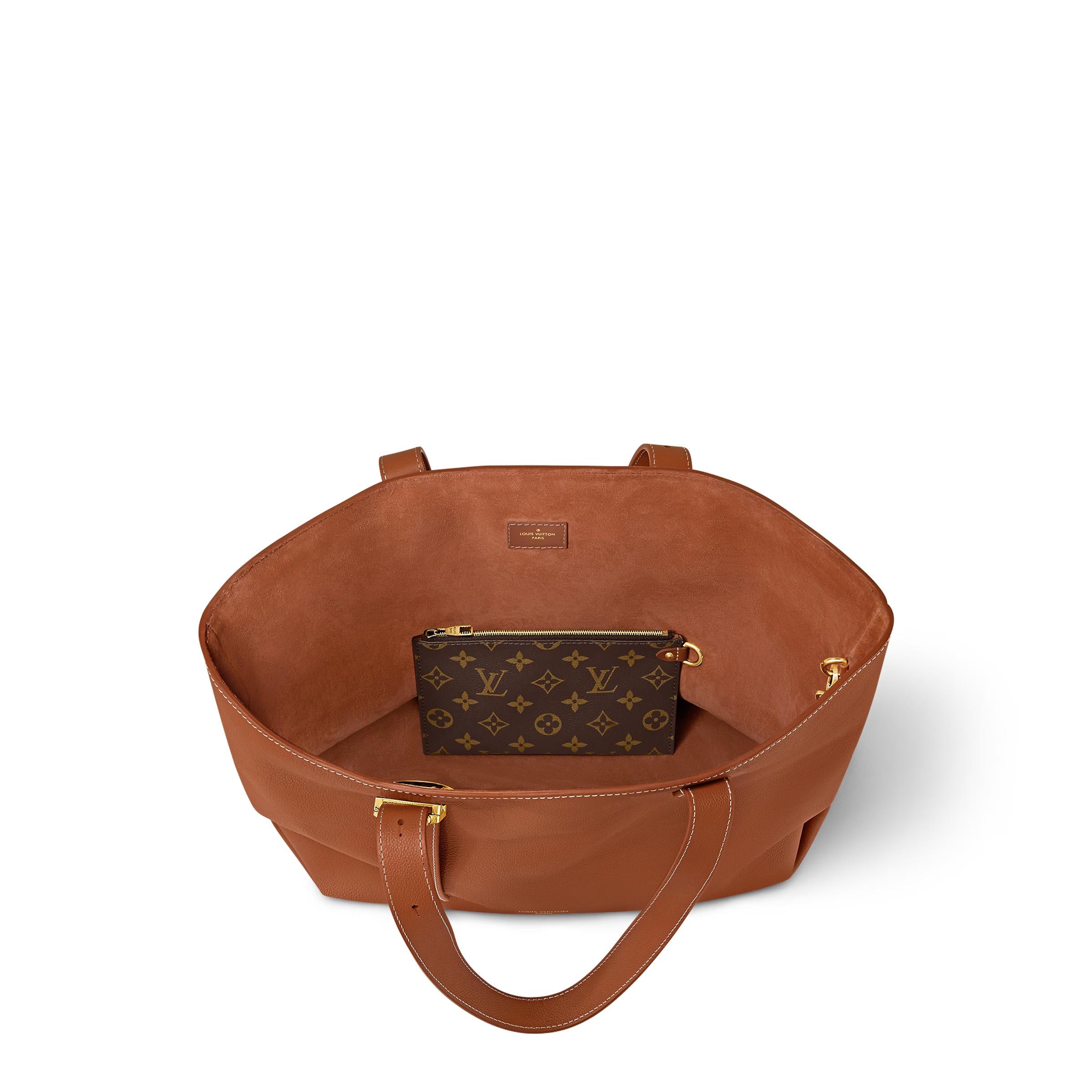 LV Low Key Cabas Cognac-SHOZLY