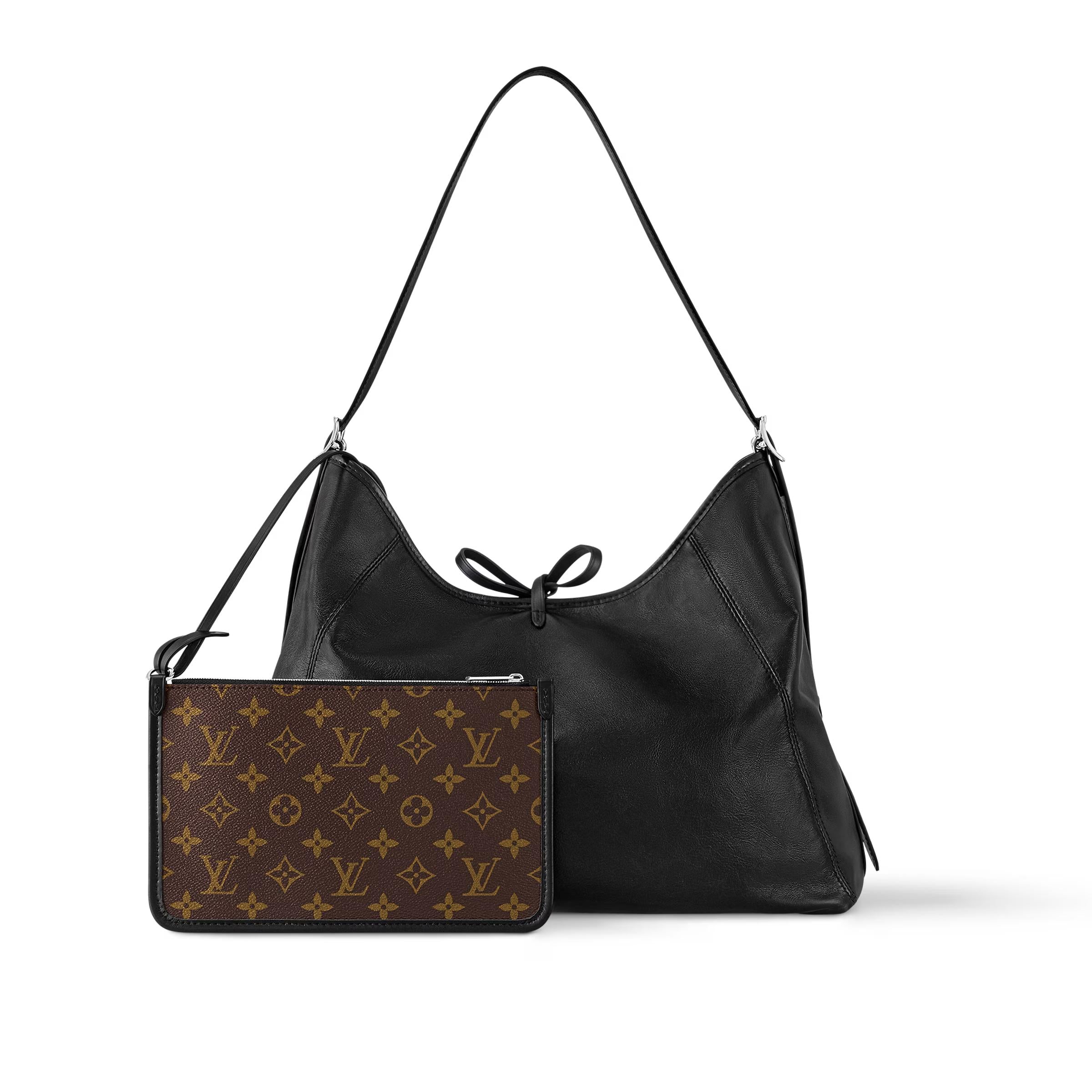 Louis Vuitton CarryAll Vibe MM Black-SHOZLY