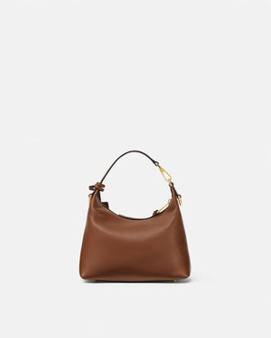 Versace Tag Hobo Brown-SHOZLY