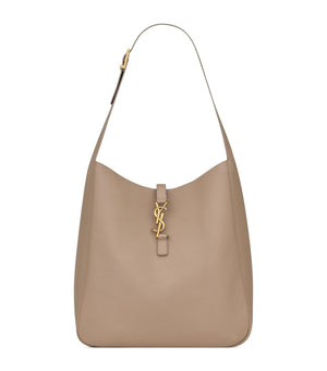 Saint Laurent Beige Leather-SHOZLY