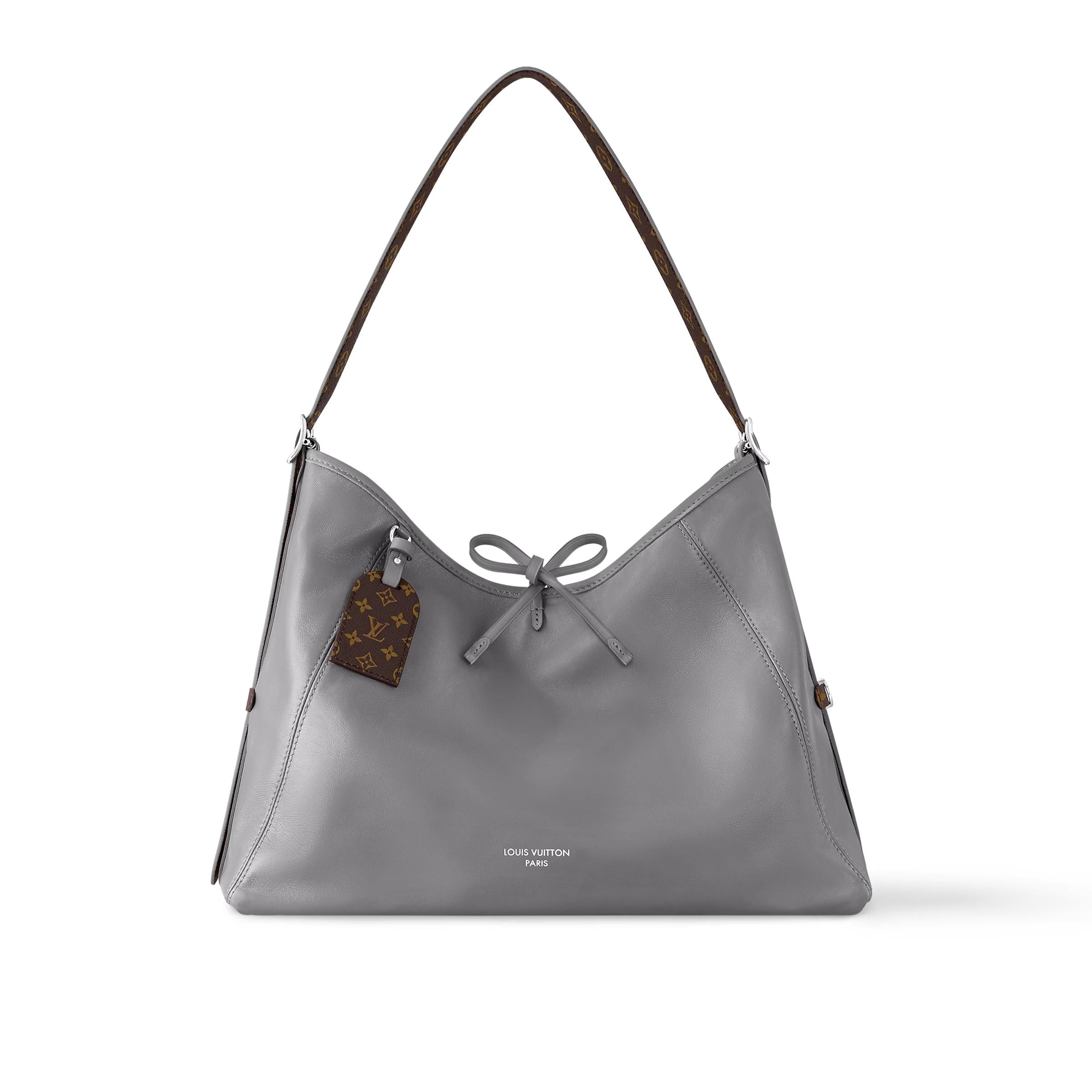 Louis Vuitton CarryAll Vibe MM Gray-SHOZLY